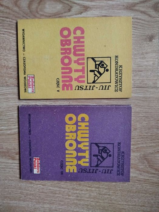 Zestaw 6 książek "Chwyty obronne" Krzysztof Kondratowicz