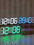 Настенные настольные led часы 1089 часи 3d  настінний годинник