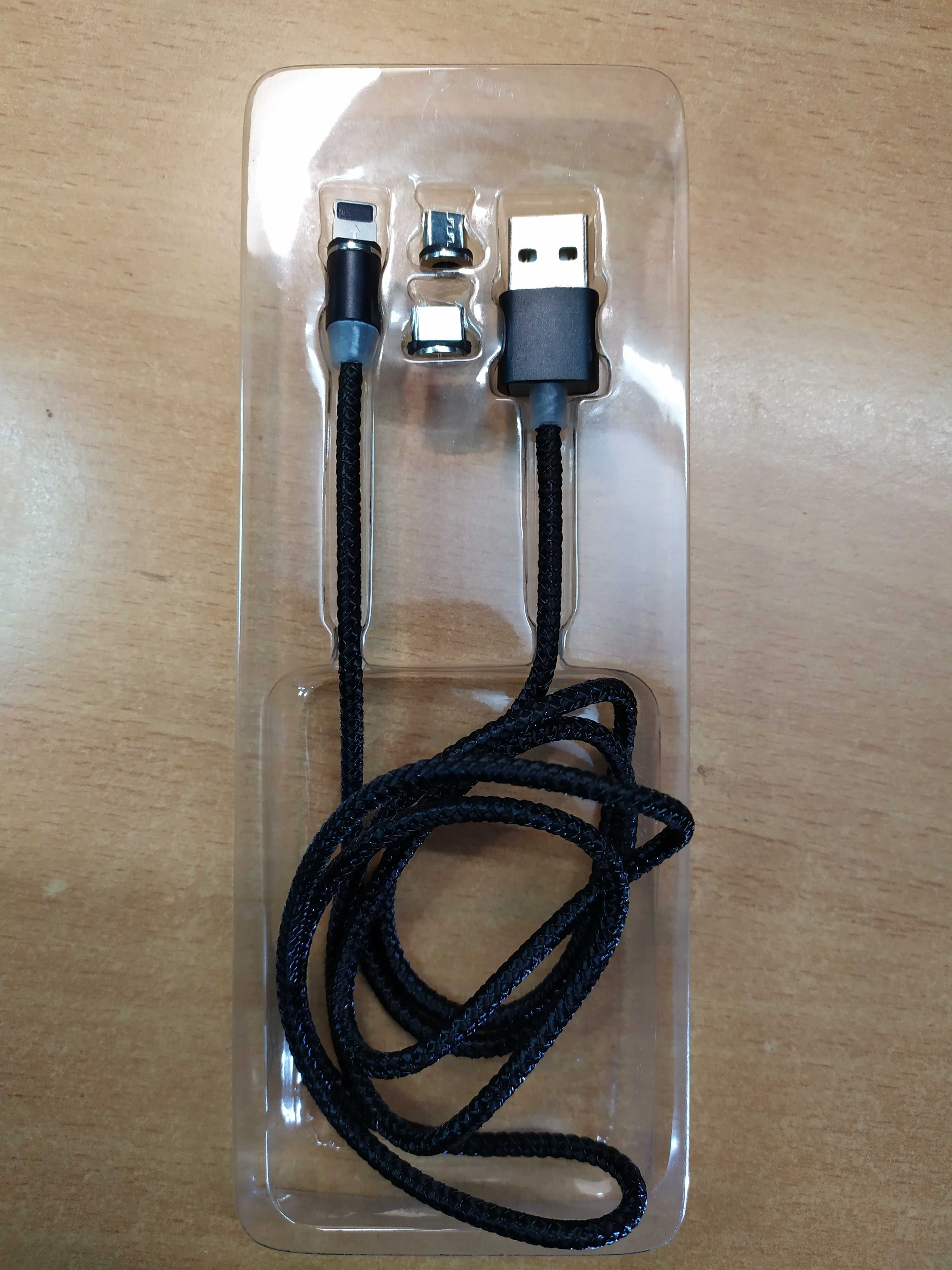 Магнитный кабель для зарядки USB комплект