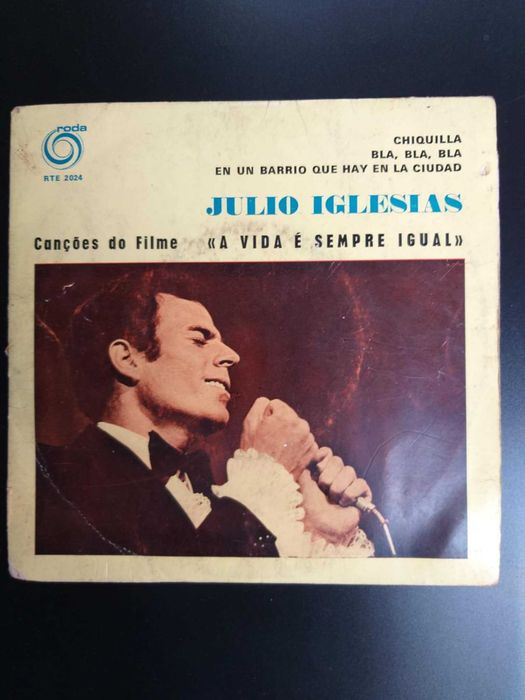 Single Vinil Julio Iglesias- Chiquilla