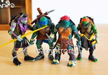 Набор Черепашки Ниндзя 4 шт 13 см + Оружие Ninja Turtles Игрушки