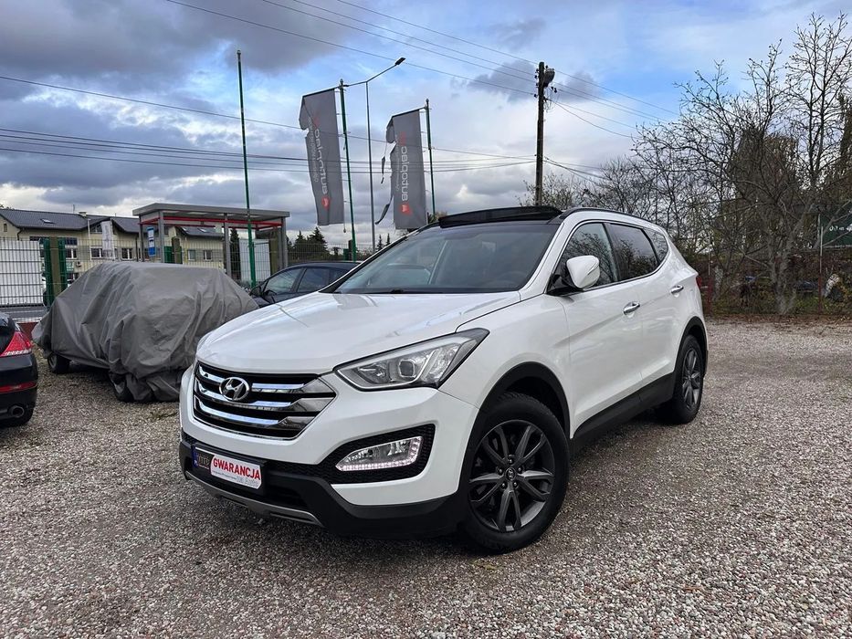 Hyundai Santa Fe 2.0 150KM/4x4/Szklany dach/Kamera cofania/Nowy rozrząd/Zamiana/Kredyt