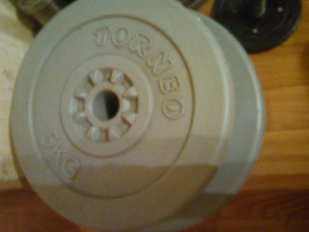 Гриф с замками TORNEO 38,5 кг