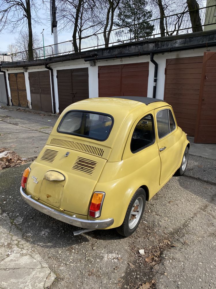 Fiat 500 zabytkowy 1974