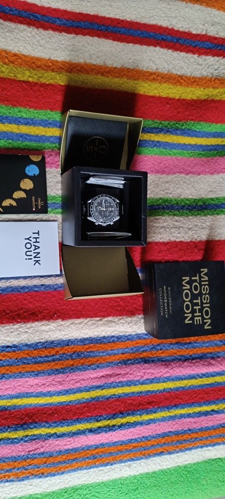 Swatch Moonwatch Moonshine Gold