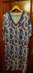 Kaftan vestido malha fria
