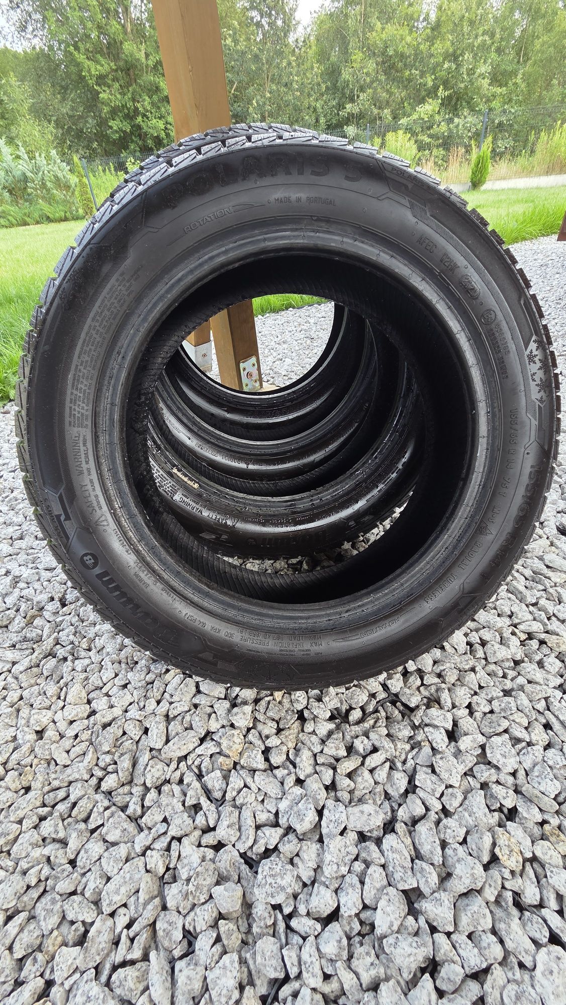 Opony zimowe Barum Polaris 5 155/65 R14 2021 r  Super Stan !
