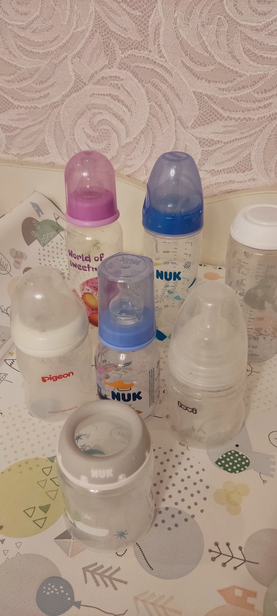 Пляшечки, бутилочки для годування NUK,
