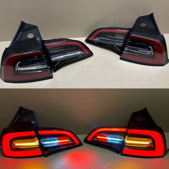 Tesla Y Model 3 фонарь стоп фара оптика задня наявність оригінал