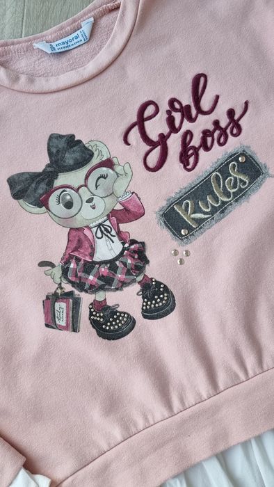Mayoral zestaw 110 cm cudny bluza plus legginsy