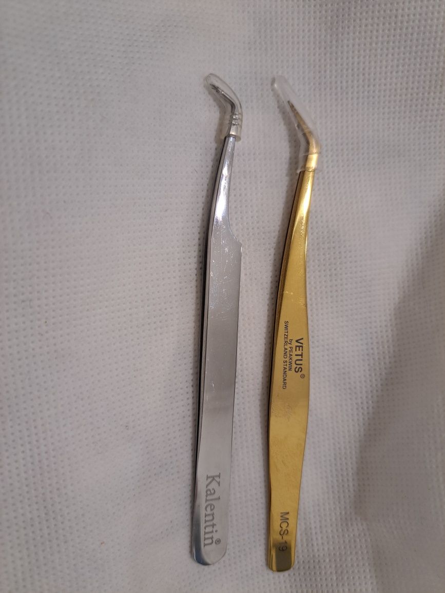 Pinças para estética pestanas