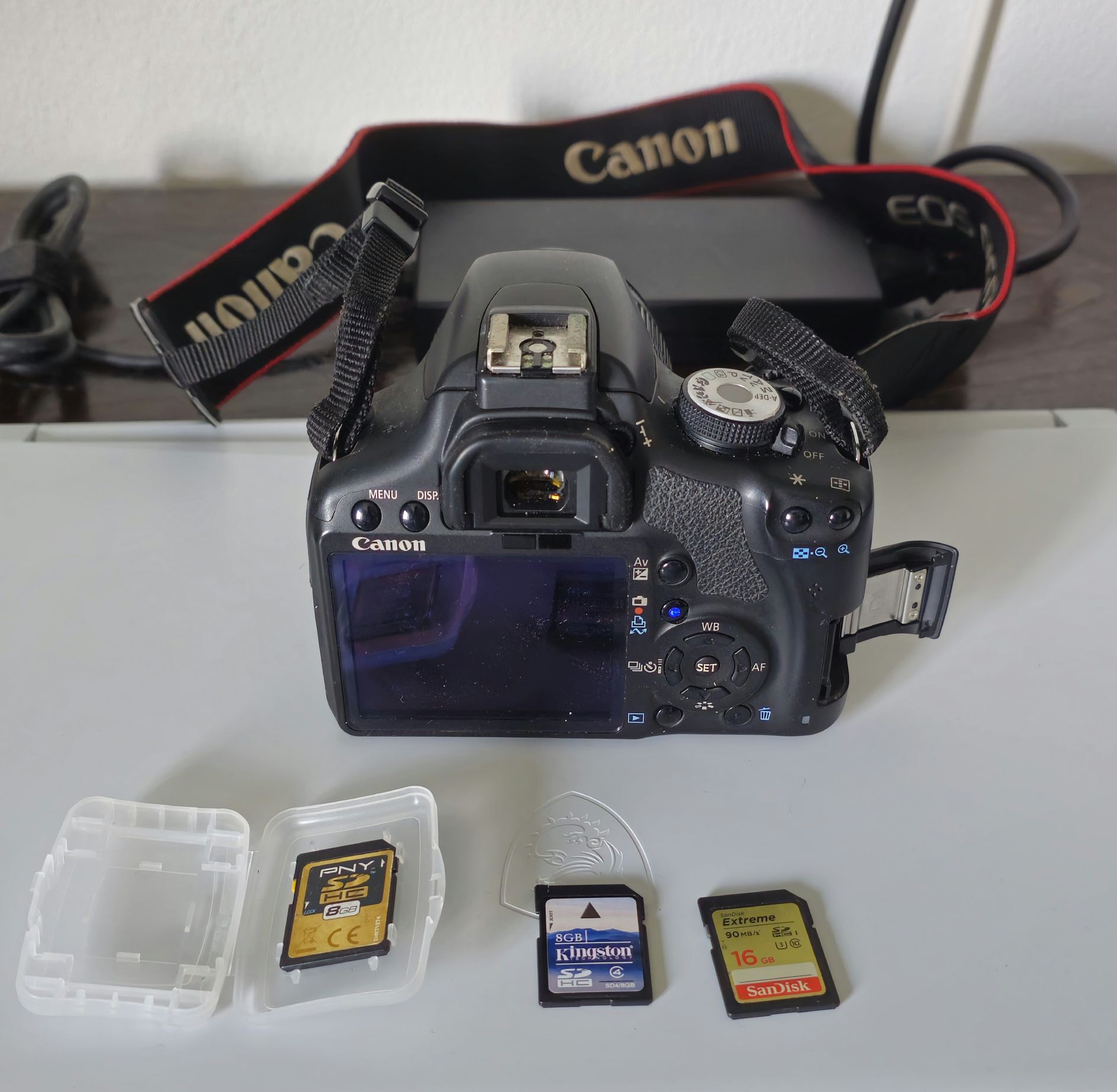 Canon D500 com 2 Lentes