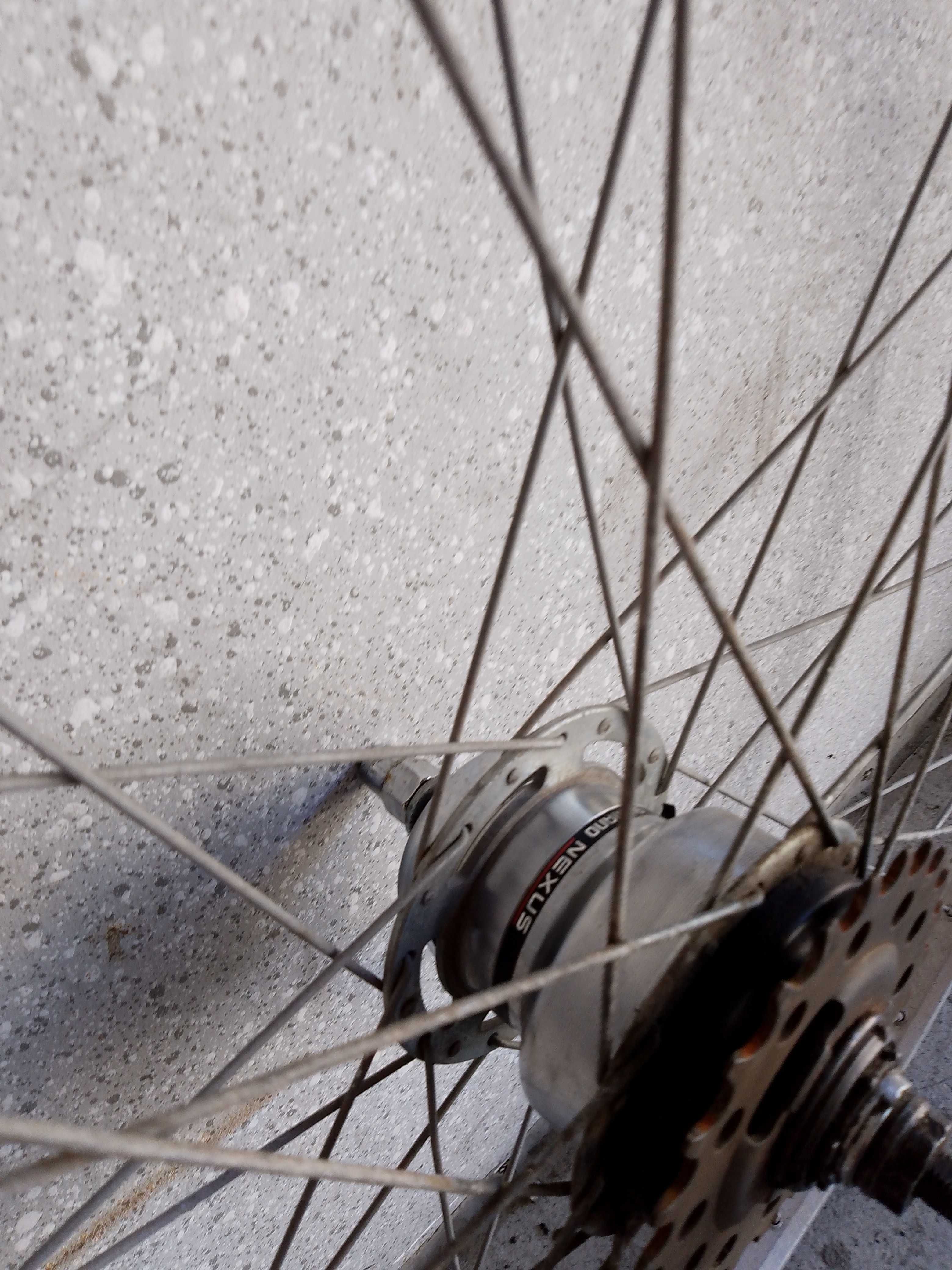 Koło 28 alu piasta Shimano Nexus 4biegi Inter japan torpedo