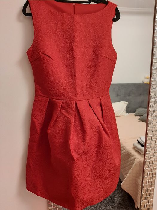 Vestido vermelho, tam.S