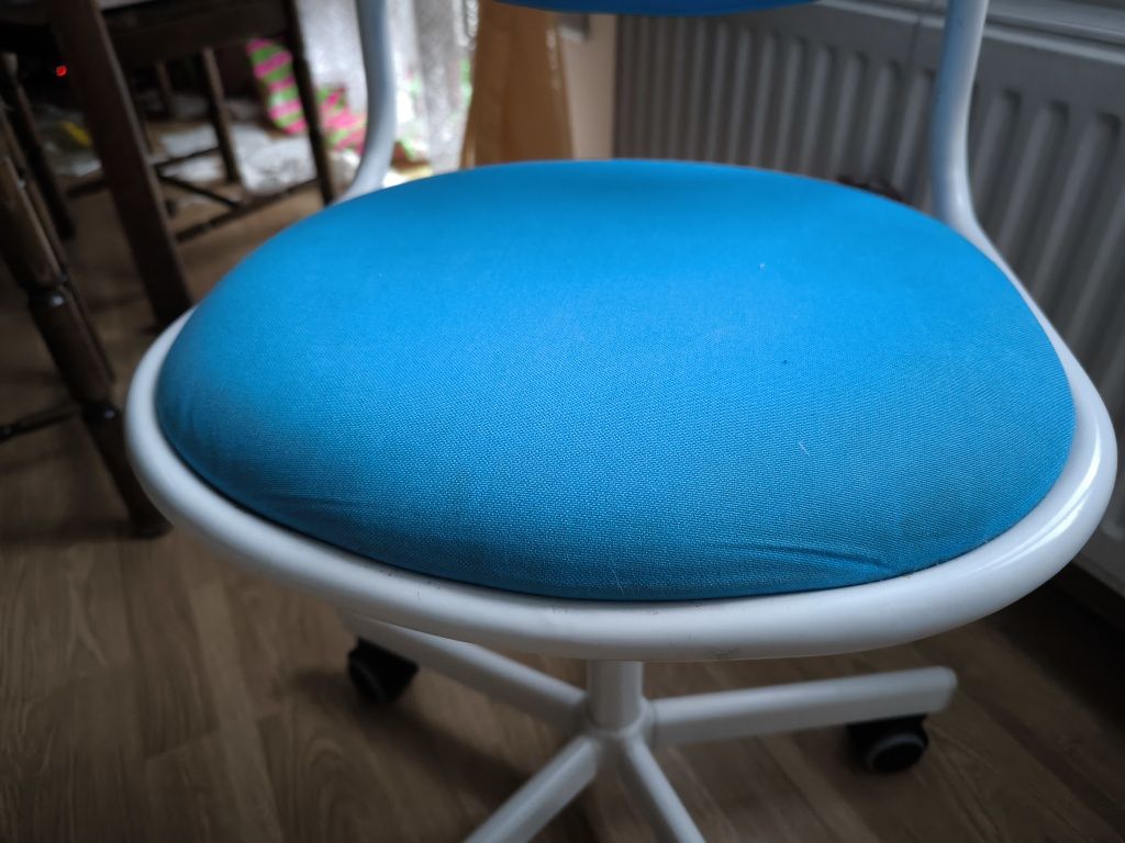 Krzesło obrotowe fotel do biurka dla dziecka IKEA
