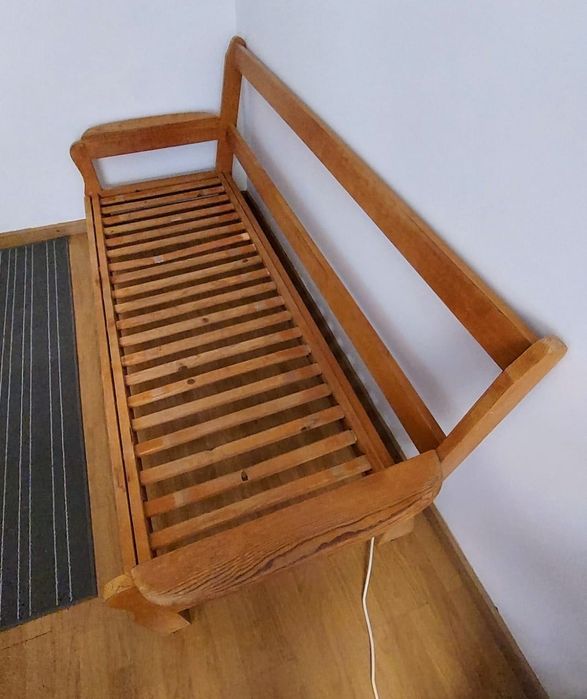 Banco de Madeira - área externa (3 lugares)