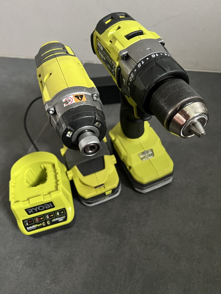 Акум. Ударний шуруповерт +імпакт Ryobi RPD18X, R18ID3