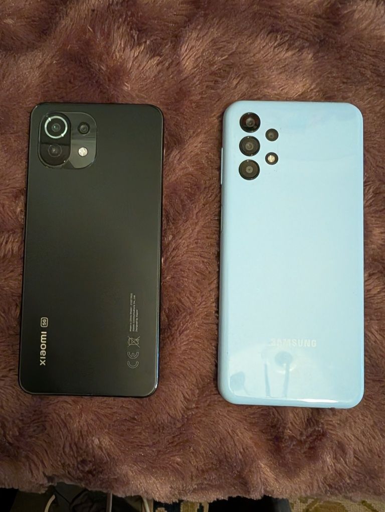 Samsung Galaxy A13 e Xiaomi mi 11 lite 5G NE