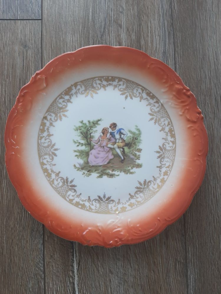 Talerz porcelanowy