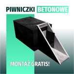 Piwniczka ogrodowa ziemianka betonowa Piwnica ogrodowa Kanał Betonowy