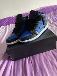 Jordan 1 blue and black