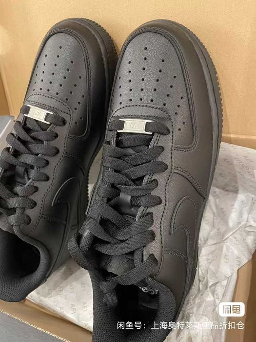 Buty Trampki NikeAir_Force_1_Low _07_Black_R.38