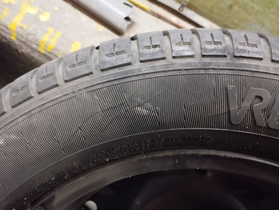 4 диска R14   5х100 в сборе 185х60. + колпаки