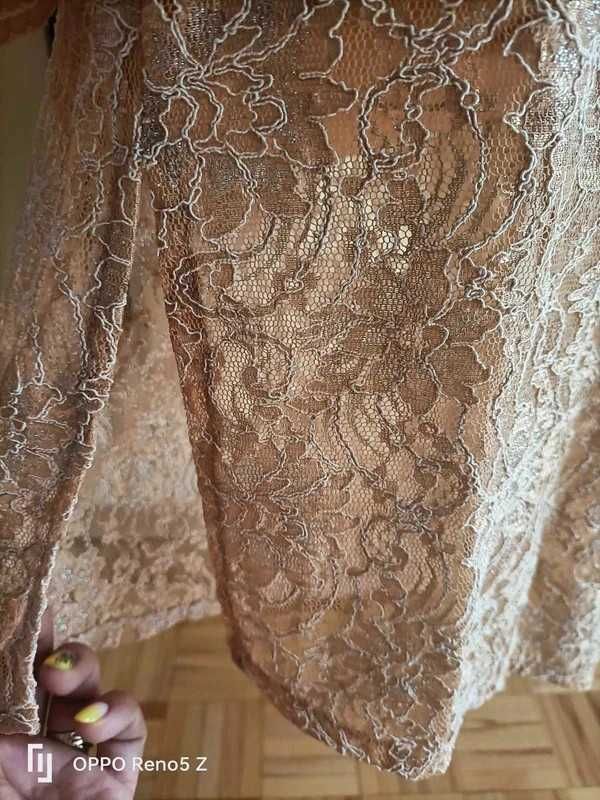 Tunika z crop-topem /elegancka roz.36-38
