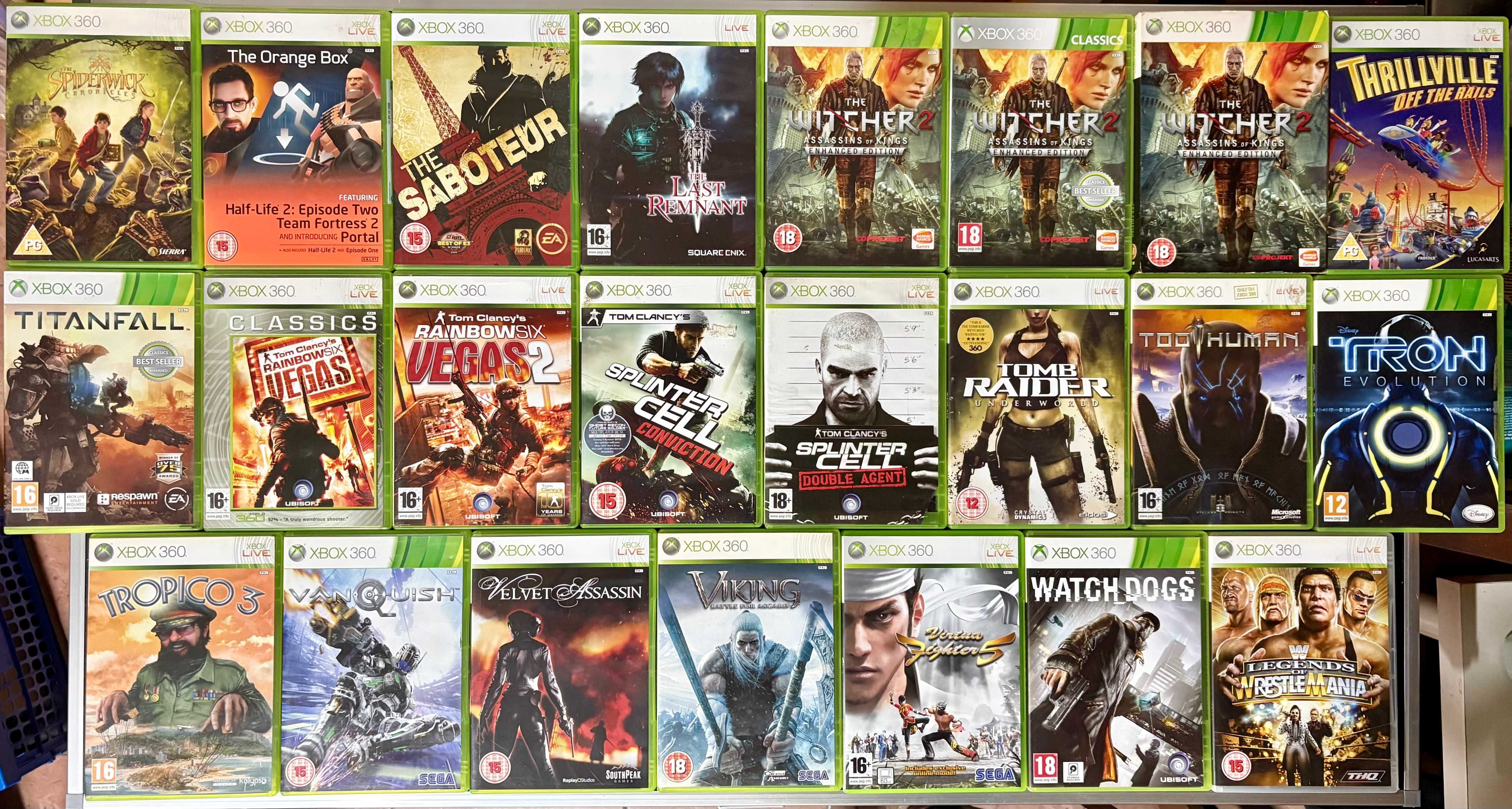 JOGOS XBOX 360 (Completos) || Portes Grátis || (venda à unidade)