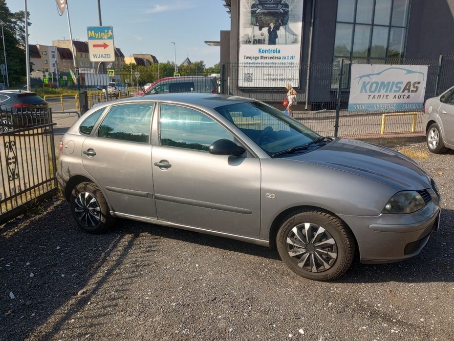 Seat Ibiza 1.2B 64KM 2004r * el szyby klimatyzacja radio * TORUŃ