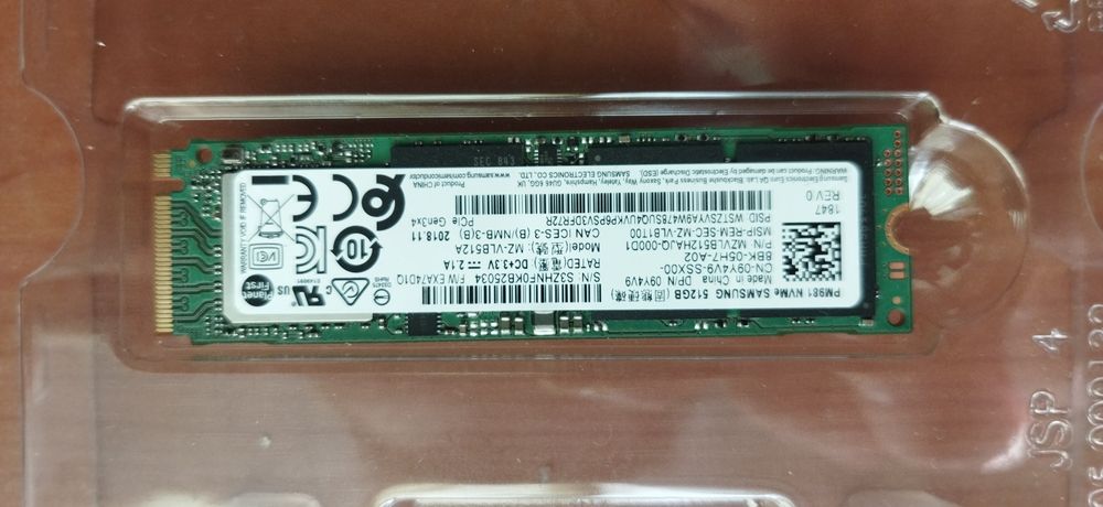 SSD накопичувач Samsung PM981 512 GB