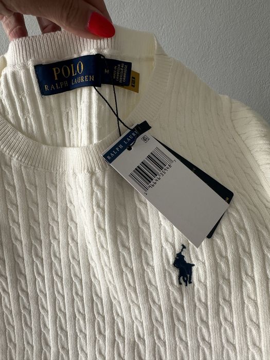 Ralph Lauren sweter damski 38 z krotkim rekawem