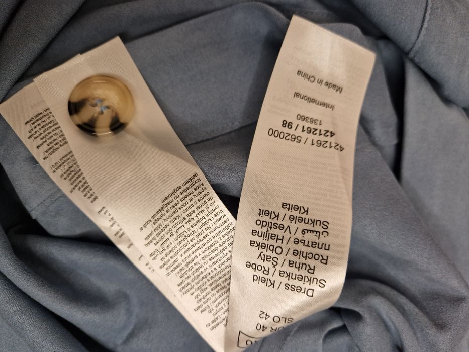 Niebieska sukienka damska M