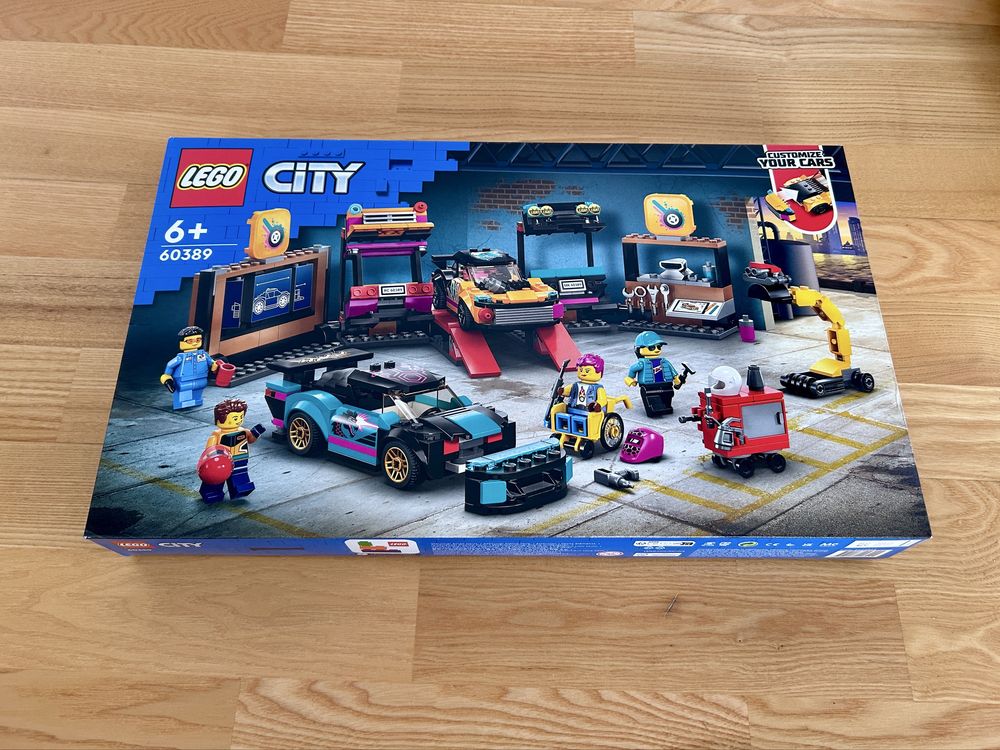 LEGO 60389 City - Warsztat tuningowania samochodów