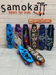 Cкейт Penny Board Пенни борд Alfa светящиеся колеса