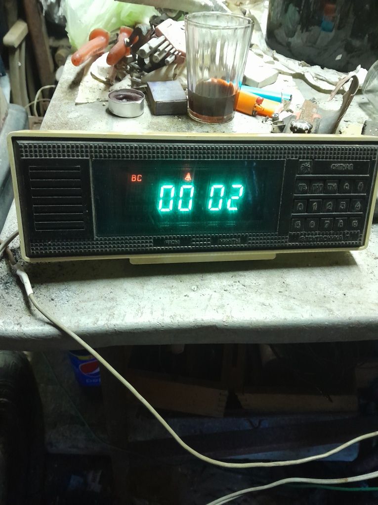 Часы Электроника7-21 времен СССР