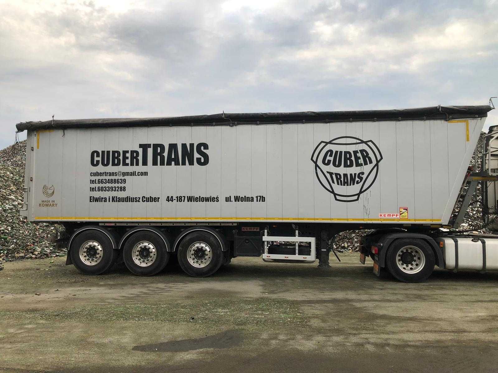 Naczepa wywrotka KEMPF 55m3 klapodrzwi