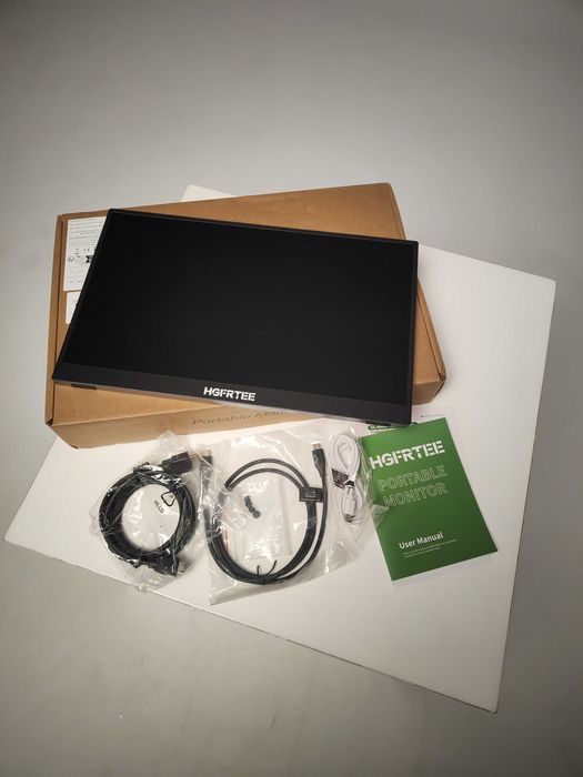 Портативний монітор 15,6 дюймів з динаміками, 1920х1080 IPS, 60 hz