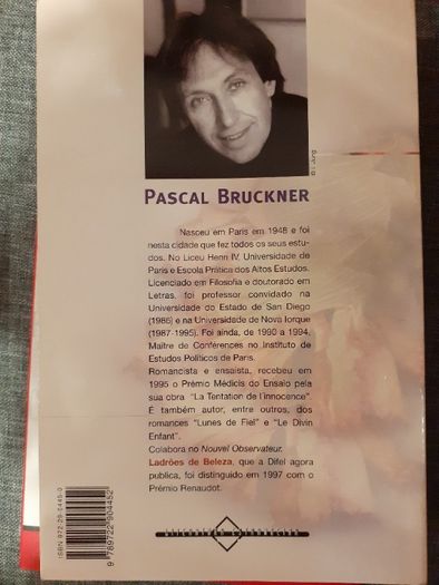 Ladrões de Beleza de Pascal Bruckner - PORTES GRÁTIS