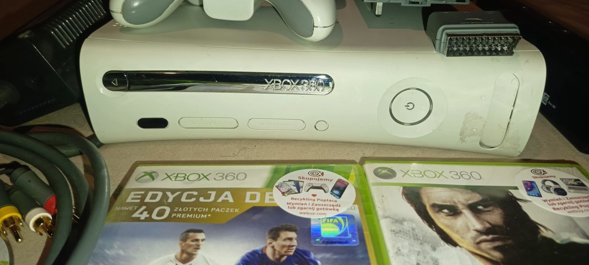 sprzedam / zamienię za PS4 - Xbox 360  dysk 60gb 2 Pady, Kinect , gry