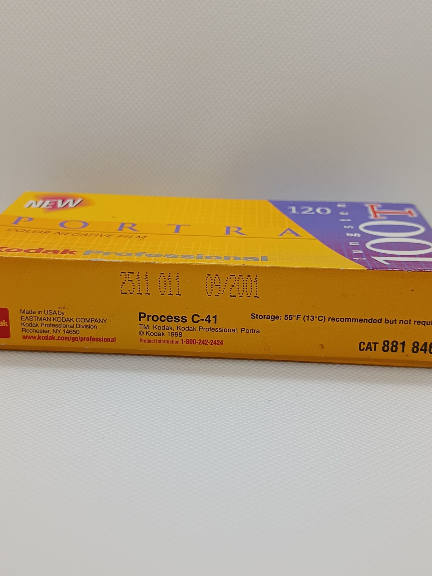 Pack de 5 rolos fotográficos Kodak Portra 100T (120 film)