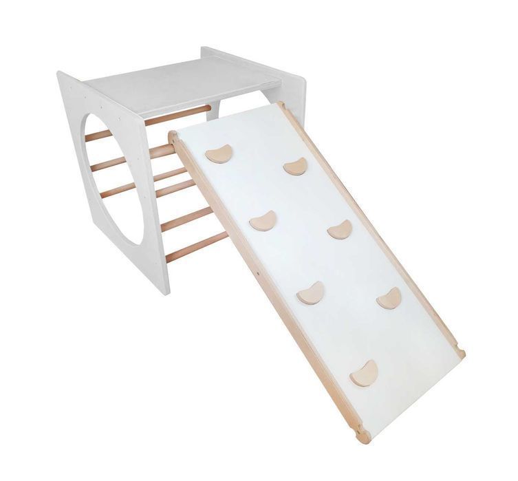 Domowy plac zabaw Box Plus ze zjeżdżalnią