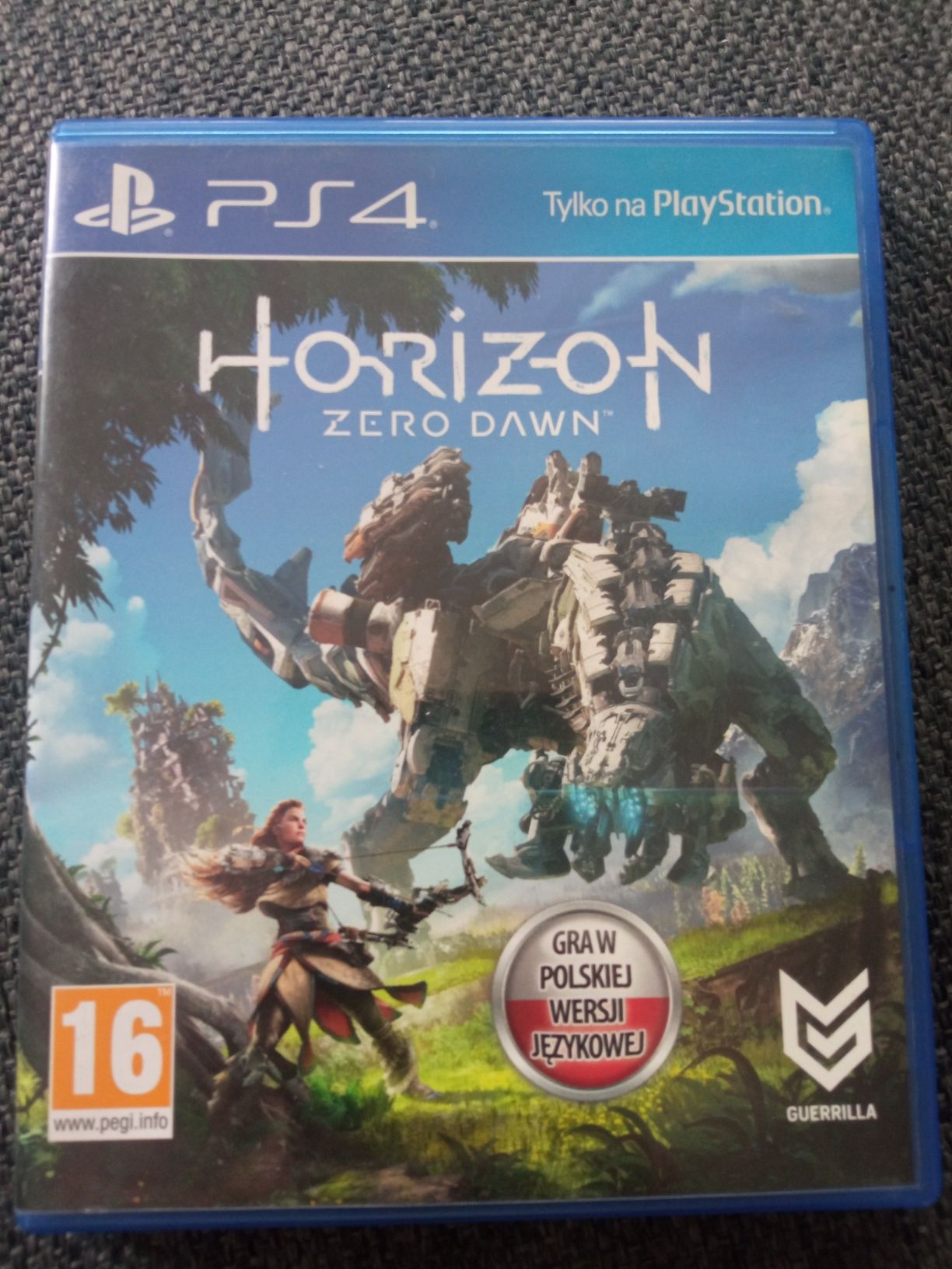 Gra Horizon Zero Dawno na pS4 używanap