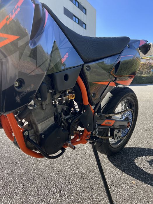Ktm 520 exc supermotard A2