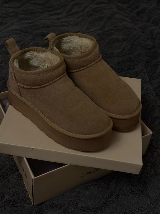 Шкіряні уггі DeeZee, розмір 39–40 (стелька 25 см)