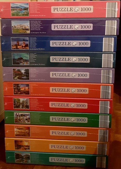 PUZZLE 1000 Peças: PARIS - NOVO! A Estrear! SELADO!