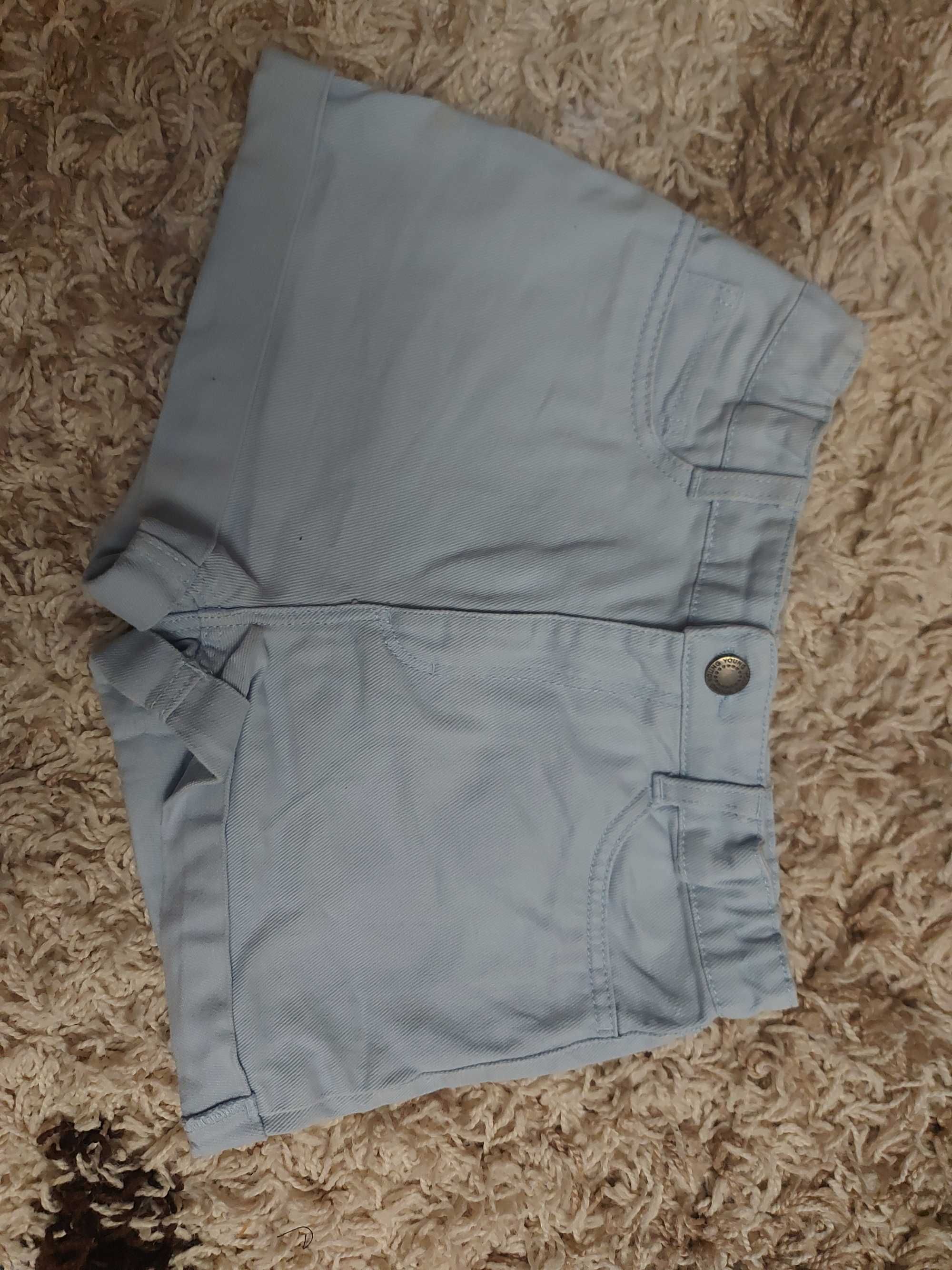 Джинсові шорти h&m 134см