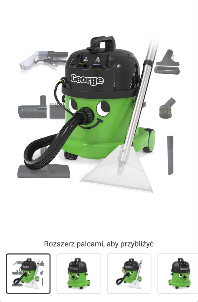 Odkurzacz piorący NUMATIC George GVE370