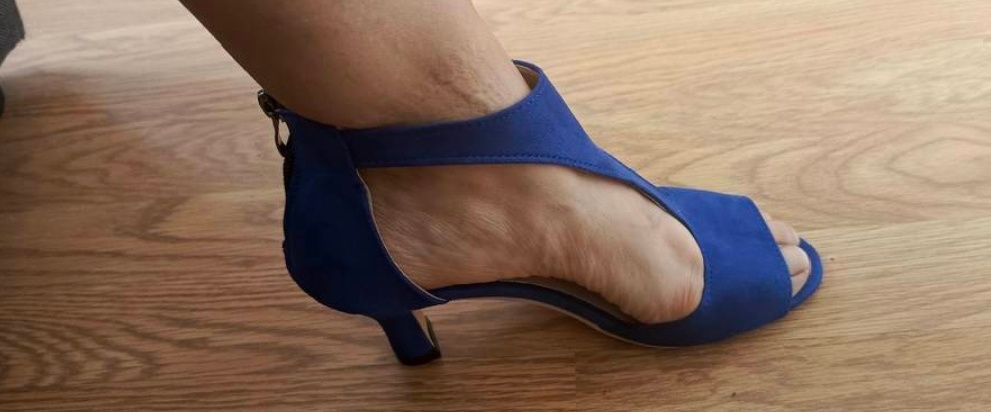 Buty letnie kolor chaber