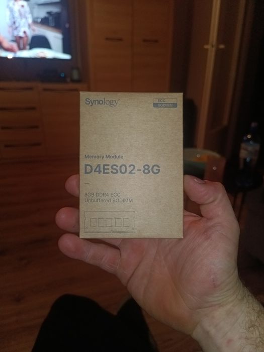 Pamięć RAM Synology DDR4 8GB ECC D4ES02-8G do DS923+ DS1522 DS1621+ DS